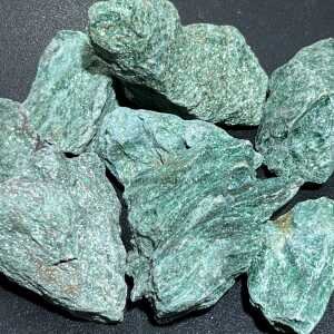 Green Fuchsite Rough Raw Stones (By The Piece or Pound) Wholesale