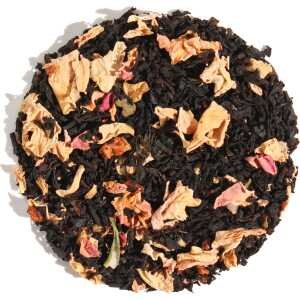 Strawberries & Cream Black Tea (with Rose)