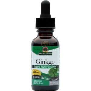 Nature's Answer - Ginkgo Leaf Alcohol Free - 1 Fl Oz