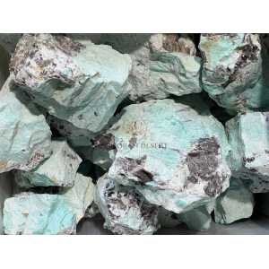 Extra Quality Amazonite Boulders (4-10 Inches) Large Rough Raw Crystal Stones Gemstone Home Decor Supply